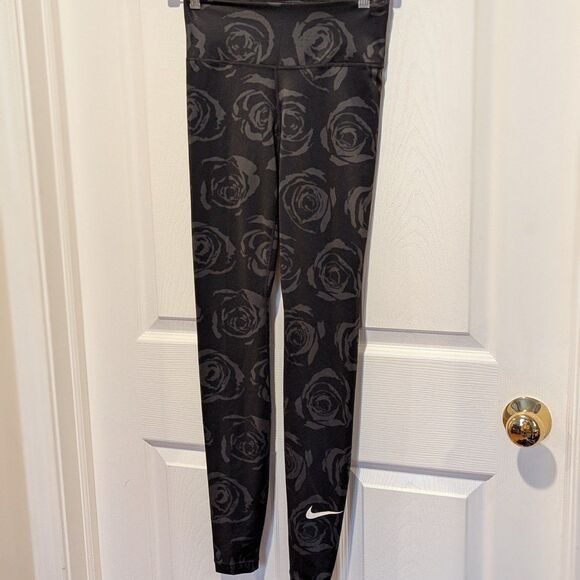 Nike Size XS Black & Grey Rose Portland Thorns Pull On Athletic Pants - Picture 5 of 7